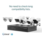 Kép 9/10 - TP-Link VIGI NVR1008H-8MP hálózati képrögzítő (NVR) Fekete