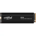 Kép 1/6 - Crucial CT2000P310SSD5 P310 2TB PCIe Gen4 NVMe 2280 M.2 SSD hűtőbordával