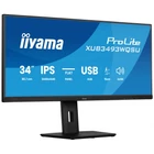 Kép 1/10 - iiyama XUB3493WQSU-B6 34 hüvelykes UW IPS-panel 3440x1440 120Hz 21:9 400cdm 1000:1 1ms