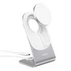 Kép 1/3 - Ładowarka bezprzewodowa z uchwytem Choetech T518-F+H046, 15W (biała)