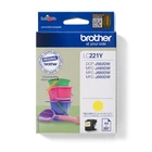 Kép 1/4 - Brother LC221Y tintapatron 1 db Eredeti Sárga