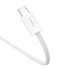 Kép 4/9 - USB-C USB-C gyors töltőkábel Baseus Superior 2 100W 1m (fehér)