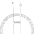 Kép 1/9 - USB-C USB-C gyors töltőkábel Baseus Superior 2 100W 2m (fehér)