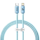Kép 1/9 - Kabel USB-C do iP Baseus Crystal Shine, 20 W, 1,2 méter (nyertes)