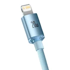 Kép 3/9 - Baseus Crystal Shine USB-C és iP kábel, 20W, 2m (kék)