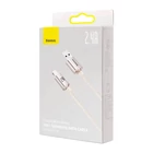 Kép 7/9 - USB és iP kábel Baseus Crystal Shine, 2.4A, 2m (rózsaszín)