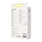 Kép 8/9 - USB és iP kábel Baseus Crystal Shine, 2.4A, 2m (rózsaszín)