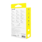 Kép 8/9 - Gyors töltőkábel 3in1 Baseus Free2Draw, USB micro USB+USB-C+Lightning, 3.5A, 1.1m (fekete)