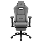 Kép 2/6 - Aerocool ROYALASHGR Premium Ergonomic Gaming Chair Legrest Aeroweave Technology Grey