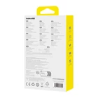 Kép 7/9 - Baseus Free2Pull Mini USB-C és USB-C 60W USB kábel, 1m (kék)