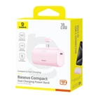 Kép 6/9 - Powerbank Baseus Compact USB-C 5000mAh, 20W (rózsaszín)