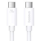 Kép 2/8 - gyors töltőkábel Baseus Superior 2 USB-C USB-C 240W, 1,8m (fehér)