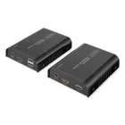 Kép 2/4 - Cat.6 HDMI hosszabbító 4K/60Hz KVM USB 2.0 IP 1G-n keresztül akár 120m/200m, max. 253 vevő, érintőképernyő - készlet