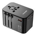 Kép 2/3 - Travel wall charger, Essager, ECT65-LT01-Z, 65W (black)