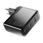 Kép 4/4 - Wall charger, Essager, ECT2CA-ZXB01-Z, GaN, USB-A, USB-C 100W (black)