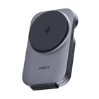 Kép 2/3 - Magnetic Wireless Charger 3 in 1 MagFusion Aukey LC-MC312, 15W Qi2 (gray)
