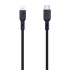 Kép 2/2 - Aukey CB-SCL1 USB-C-Lightning kábel, 27W, 1m (fekete)