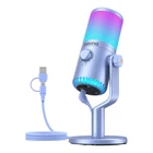 Kép 2/3 - Maono DM30RGB mikrofon lila