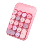 Kép 2/5 - MOFII vezeték nélküli numerikus billentyűzet X910 (rózsaszín)