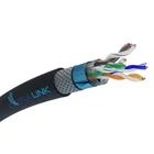 Kép 1/7 - Extralink EX.16262 hálózati kábel Fekete 305 M Cat5e SF/UTP (S-FTP)