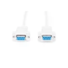 Kép 2/2 - Digitus AK-610100-030-E soros kábel Bézs 3 M DB-9