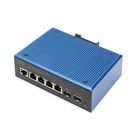Kép 1/4 - Digitus DN-651154 hálózati kapcsoló Vezérelt L2 Gigabit Ethernet (10/100/1000) Fekete, Kék