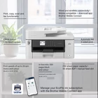 Kép 7/10 - Brother MFC-J5340DWE multifunkciós nyomtató Tintasugaras A3 4800 x 1200 DPI Wi-Fi