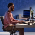 Kép 3/7 - Logitech Master 920-010780 billentyűzet Irodai RF vezeték nélküli + Bluetooth QWERTY Nemzetközi amerikai Grafit