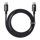 Kép 4/9 - Baseus kábel USB Tungsten Gold USB-C USB-C 100W 100W 1,5m (fekete)