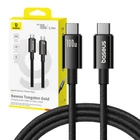 Kép 9/9 - Baseus kábel USB Tungsten Gold USB-C USB-C 100W 100W 1,5m (fekete)