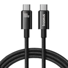 Kép 1/9 - Baseus kábel USB Tungsten Gold USB-C USB-C 100W 100W 1,5m (fekete)