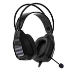 Kép 1/4 - Gaming headphones Dareu EH406 Wired USB (Black)