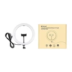 Kép 3/3 - Gyűrűs lámpa telefontartóval PULUZ