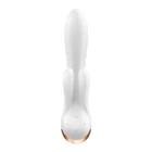 Kép 3/5 - Vibrator Satisfyer Double Flex alkalmazással (fehér)