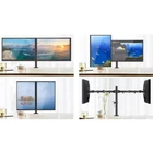 Kép 8/8 - Techly ICA-LCD 482-D Kétmonitoros állvány 13-27” LCD 10kg Asztali forgatható