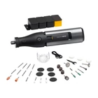Kép 1/2 - Precíziós multifunkciós csiszológép 12V készlet 36 el. HOTO QWLDM002 35000RPM