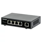 Kép 1/6 - Intellinet 561839 hálózati kapcsoló Gigabit Ethernet (10/100/1000) Ethernet-áramellátás (PoE) támogatása Fekete