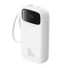 Kép 3/9 - Baseus QPow 2 powerbank, 20000mAh, 30W, 2xUSB-C (fehér)
