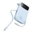 Kép 5/9 - Baseus QPow 2 powerbank, 10000mAh, 30W, 2xUSB-C (kék)
