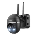 Kép 2/2 - Wireless 3MP WiFi outdoor camera ieGeek ZS-GX1S black 5200mAh