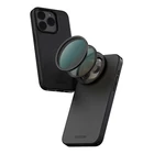 Kép 2/2 - Telesin mágneses szűrőkeret tok iPhone 15 Pro készülékhez
