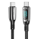 Kép 1/4 - Vention TAYBAV USB 2.0 C-C 100 W 5A 1.2M USB kábel (fekete)