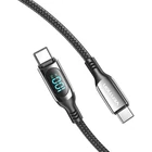 Kép 2/4 - Vention TAYBAV USB 2.0 C-C 100 W 5A 1.2M USB kábel (fekete)