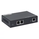 Kép 2/5 - Intellinet 561600 hálózati bővítő Hálózati adóegység Fekete 10, 100, 1000 Mbit/s