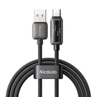 Kép 1/4 - Mcdodo CA-2350 USB-A USB-C kábel, 6A, LED kijelző, 1,2m