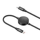 Kép 3/4 - Mcdodo CA-4170 2 az 1-ben USB-C kábel + Samsung Watch vezeték nélküli töltő, 60W, 1.5m