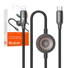 Kép 4/4 - Mcdodo CA-5680 2 az 1-ben USB-C Lightning kábel + Apple Watch töltő, 36W, 1.5m