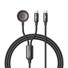 Kép 1/3 - Mcdodo CA-2200 2 az 1-ben USB-C kábel + Apple Watch töltő, 60W, 1.2m