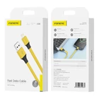 Kép 2/2 - Foneng X96 USB-A to Lightning cable 2.4A, 1m (yellow)