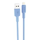 Kép 1/2 - Foneng X100 USB-A to Lightning cable 2.4A, 1.2m (blue)